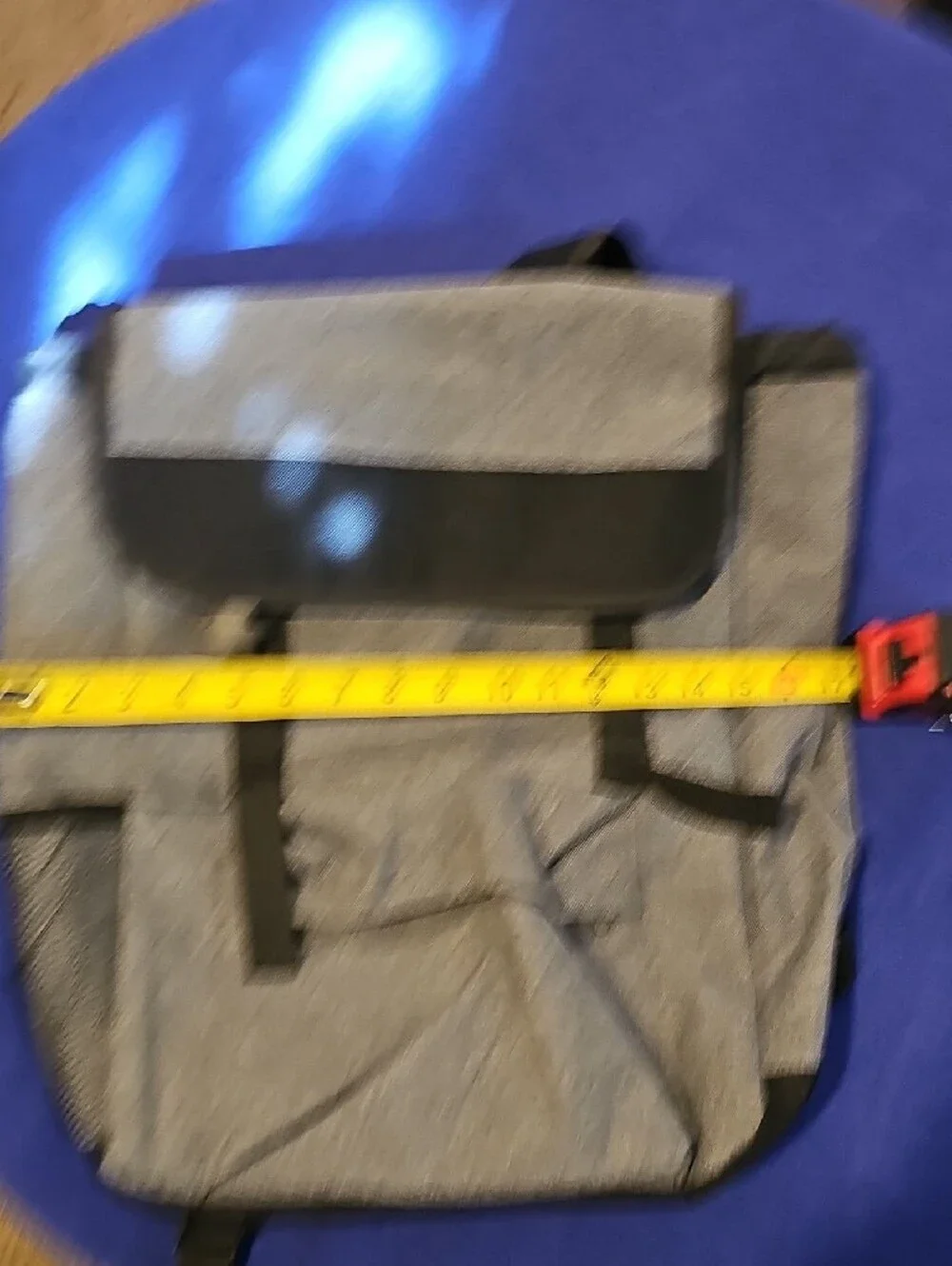 Grey Messenger/school Bag